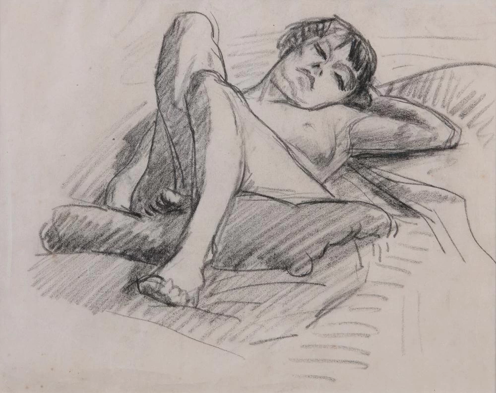 Studio di nudo disteso